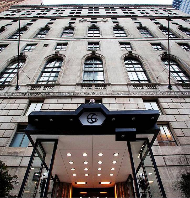The Standard club- Front Outside