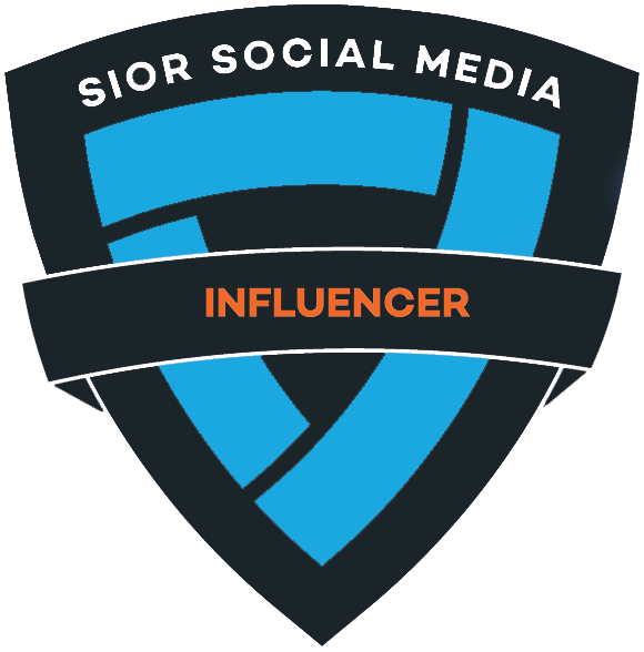 SIOR_Social Media Influencer Badge for sticker 2x2-2 NEW 2023