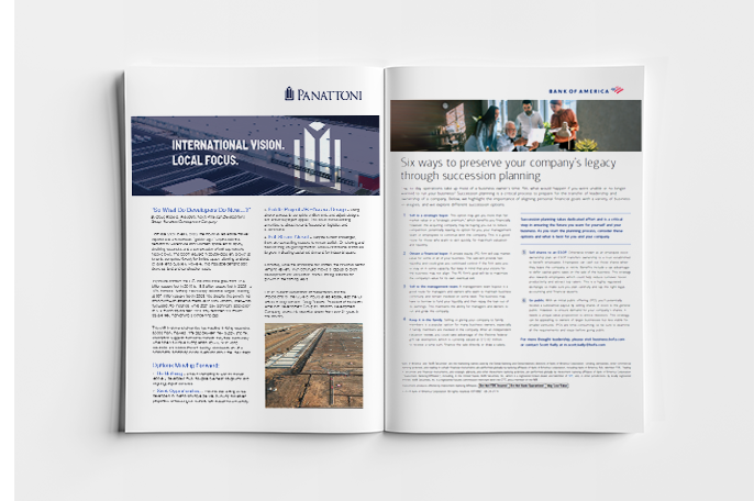 thought leadership magazine mockup